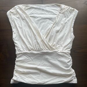 Abercrombie & Fitch V Neck Modal Blend Collection Top